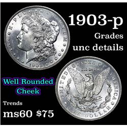 1903-p Morgan Dollar $1 Grades Unc Details