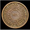 Image 3 : 1863 Shoot Him on the Spot Dix Civil War Token 1c Grades vf++