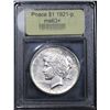Image 2 : ***Auction Highlight*** 1921-p Peace Dollar $1 Graded Select+ Unc by USCG (fc)