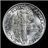 Image 3 : 1941-p Mercury Dime 10c Grades GEM Unc