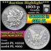 Image 1 : ***Auction Highlight*** 1903-p Morgan Dollar $1 Graded Choice Unc+ PL By USCG (fc)