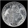 Image 3 : 1941-p Mercury Dime 10c Grades GEM Unc
