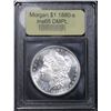 Image 2 : ***Auction Highlight*** 1880-s Morgan Dollar $1 Graded GEM Unc DMPL By USCG (fc)