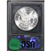 Image 4 : ***Auction Highlight*** 1880-s Morgan Dollar $1 Graded GEM Unc DMPL By USCG (fc)
