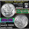 Image 1 : ***Auction Highlight*** 1878-p 8tf Morgan Dollar $1 Graded Choice Unc By USCG (fc)