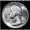 Image 2 : 1953-p Washington Quarter 25c Grades Choice+ Unc