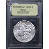 Image 2 : ***Auction Highlight*** 1901-p Morgan Dollar $1 Graded Select Unc By USCG (fc)