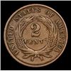 Image 3 : 1865 Two Cent Piece 2c Grades vf++