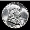 Image 2 : 1949-p Franklin Half Dollar 50c Grades GEM FBL