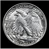Image 3 : 1945-p Walking Liberty Half Dollar 50c Grades Choice Unc