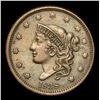 Image 2 : 1838 Coronet Head Large Cent 1c Grades xf+