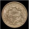 Image 3 : 1838 Coronet Head Large Cent 1c Grades xf+