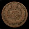 Image 3 : 1870 Indian Cent 1c Grades vg, very good