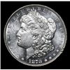 Image 3 : ***Auction Highlight*** 1878-p 7tf Morgan Dollar $1 Graded Choice Unc DMPL By USCG (fc)