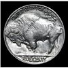 Image 3 : 1937-p Buffalo Nickel 5c Grades Choice Unc