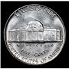 Image 3 : 1954-d Jefferson Nickel 5c Grades Choice Unc