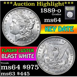 ***Auction Highlight*** 1889-o Morgan Dollar $1 Graded Choice Unc By USCG (fc)