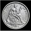Image 2 : 1882-p Seated Liberty Dime 10c Grades Choice AU