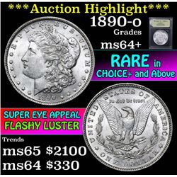 ***Auction Highlight*** 1890-o Morgan Dollar $1 Graded Choice+ Unc By USCG (fc)