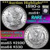 Image 1 : ***Auction Highlight*** 1890-o Morgan Dollar $1 Graded Choice+ Unc By USCG (fc)