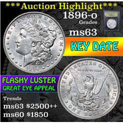 ***Auction Highlight*** 1896-o Morgan Dollar $1 Graded Select Unc By USCG (fc)