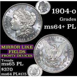 1904-o Morgan Dollar $1 Grades Choice Unc+ PL