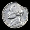 Image 2 : 1974-d Mint Error 'Double Clipped Planchet' Jefferson Nickel 5c Grades Select Unc