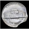 Image 3 : 1974-d Mint Error 'Double Clipped Planchet' Jefferson Nickel 5c Grades Select Unc