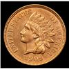 Image 2 : 1909 Indian Cent 1c Grades Choice+ Unc RD