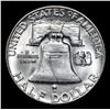 Image 3 : 1952-d Franklin Half Dollar 50c Grades Choice Unc FBL