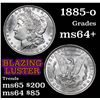 Image 1 : 1885-p Morgan Dollar $1 Grades Choice+ Unc