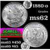 Image 1 : 1880-o Morgan Dollar $1 Grades Select Unc