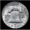 Image 3 : 1954-p Franklin Half Dollar 50c Grades Select+ Unc