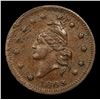 Image 2 : 1863 Union For Ever Civil War Token 1c Grades xf