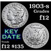 Image 1 : 1903-s Morgan Dollar $1 Grades f, fine