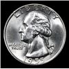 Image 2 : 1955-p Washington Quarter 25c Grades GEM+ Unc