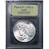 Image 2 : ***Auction Highlight*** 1926-p Peace Dollar $1 Graded GEM Unc by USCG (fc)