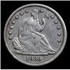 Image 2 : 1839-p Seated Liberty Half Dime 1/2 10c Grades vf+