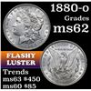 Image 1 : 1880-o Morgan Dollar $1 Grades Select Unc