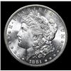 Image 2 : 1881-s Morgan Dollar $1 Grades GEM+ Unc