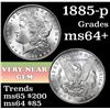 Image 1 : 1885-p Morgan Dollar $1 Grades Choice+ Unc