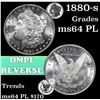 Image 1 : 1880-s Morgan Dollar $1 Grades Choice Unc PL