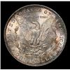 Image 3 : 1887-p Rainbow Toned Morgan Dollar $1 Grades GEM Unc