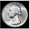 Image 2 : 1947-p Washington Quarter 25c Grades Select Unc