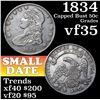 Image 1 : 1834 Capped Bust Half Dollar 50c Grades vf++