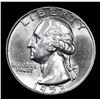 Image 2 : 1953-p Washington Quarter 25c Grades Choice Unc
