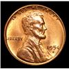 Image 2 : 1954-s Lincoln Cent 1c Grades GEM+ Unc RD