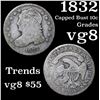 Image 1 : 1832 Capped Bust Dime 10c Grades vg, very good