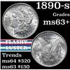 Image 1 : 1890-s Morgan Dollar $1 Grades Select+ Unc