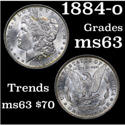 1884-o Morgan Dollar $1 Grades Select Unc